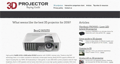 Desktop Screenshot of good3dprojector.com